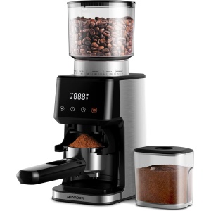 SHARDOR Conical Burr Coffee Grinder, Precision Touchscreen Electric Coffee Bean Grinder with 51 Grind Settings, DC Motor, Anti-static, for Espresso to French Press